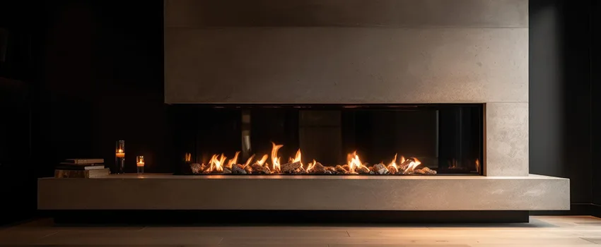 Gas Fireplace Ember Bed Design Services in Vestavia Hills, Alabama
