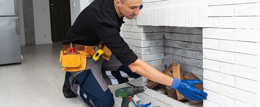 Fireplace Damaged Damper Frame Repair Services in Vestavia Hills, Alabama