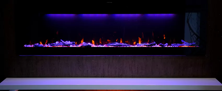 Dynamic Flame Color Fireplace Installation in Vestavia Hills, AL